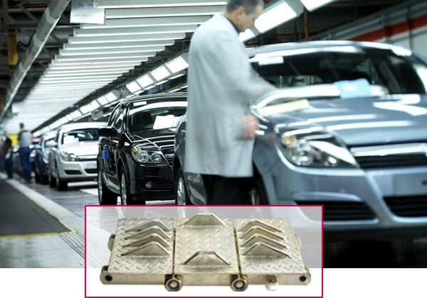 Dopravní řetězy pro automobilový průmysl