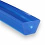Polyuretanový klínový řemen PU85A 13 × 8 (13/A) - hladký zesílený (88 ShA, polyesterové vlákno, safírově modrý) - 50m balení