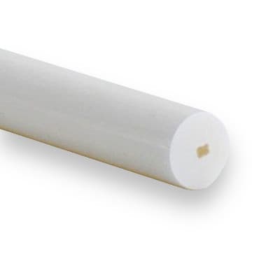 PU90A 9,5 - hladký zesílený (92 ShA, polyesterové vlákno, bílý) - 100m balení