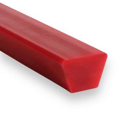 PU75A 10 × 6 (10/Z) - hladký (80 ShA, červený) - 50m balení