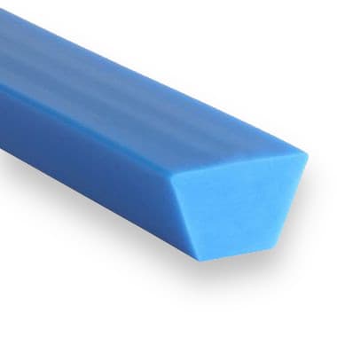 PU75A 10 × 6 (10/Z) - hladký (80 ShA, modrý) - 50m balení