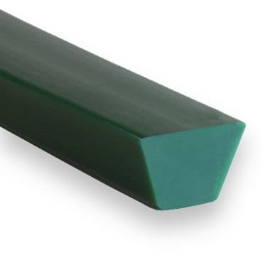 PU85A 10 × 6 (10/Z) - hladký (85 ShA, zelený) - 50m balení