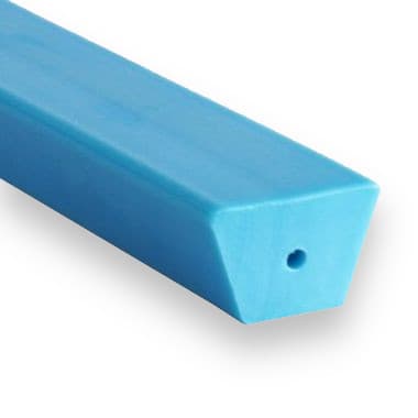 TPE55D 17 × 11 (17/B) - hladký (55 ShD / 100 ShA, modrý) - 50m balení