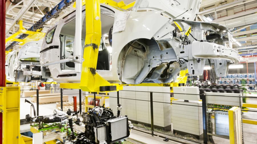 Příklad aplikace – montážní linka v automotive