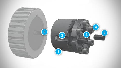 Konstrukce hybridního pouzdra SERLOCK