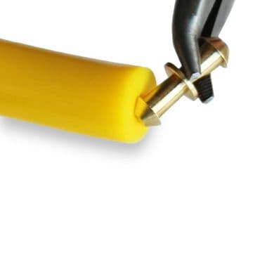 8 × 3,2 - spojka pro dutý řemen (mosaz) – ilustrativní obrázek