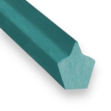 PU85A 17 × 19 (17/B) - špičatý (88 ShA, tvar 1, zelený) - 30m balení – ilustrativní obrázek