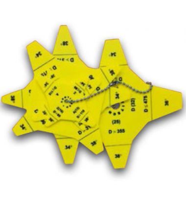 Měřič profilu klínových drážek CONTI V-Belt Profile Gauge – ilustrativní obrázek