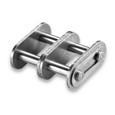 Přímá spojka řetězu 06B-2-SS Standard (nerez, 3/8” × 7/32”, DIN 8187) – ilustrativní obrázek